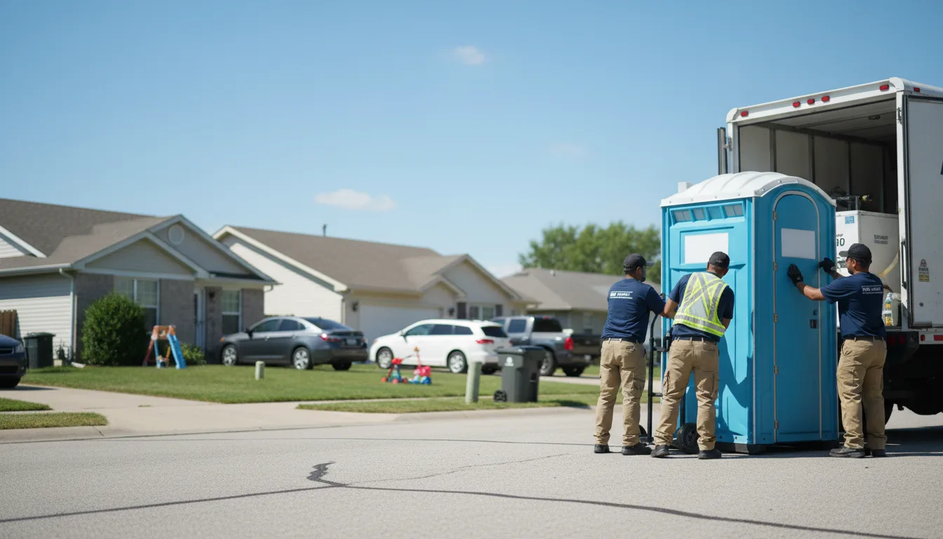 Standard Porta Potty Rentals in Dixon, IL near me
